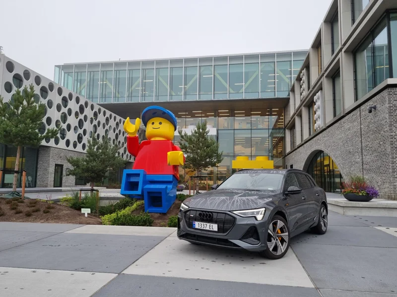Legoland er ikke noe problem når bilen lader så kjapt