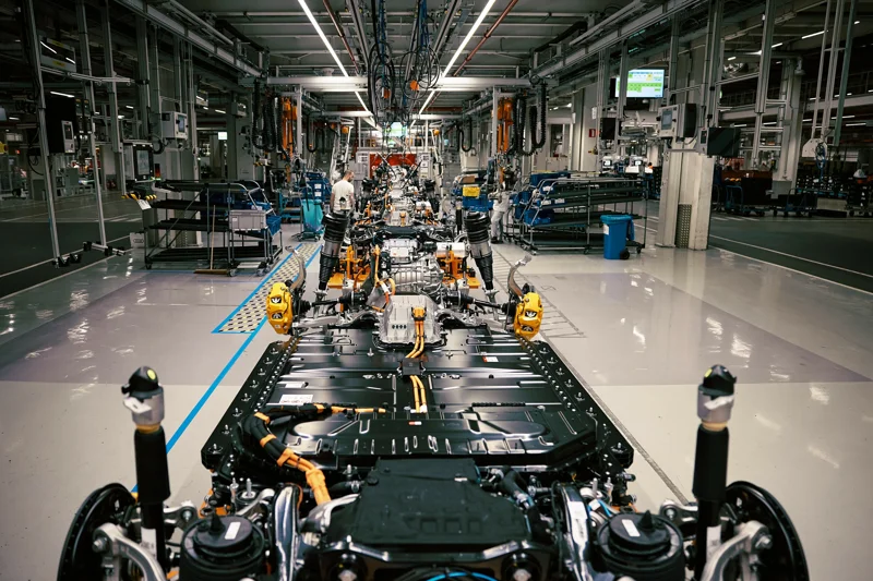 Audi Q8 e-tron production started december 14. 2022