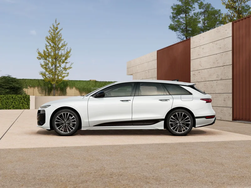 Audi A6 e-tron S-line with black optics Audi A6 e-tron S-line with black optics