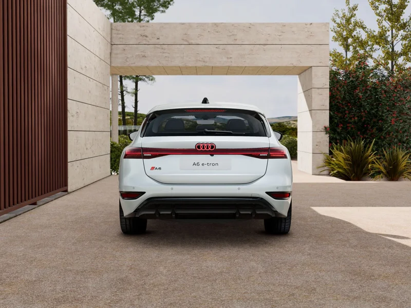 Audi A6 e-tron S-line with black optics Audi A6 e-tron S-line with black optics