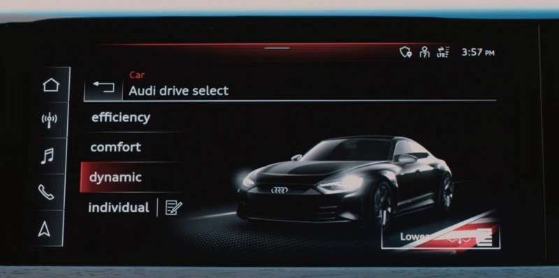 Drive Select menu Drive Select menu
