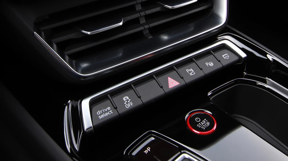 Drive Select are available as seperate buttons and from MMI Drive Select are available as seperate buttons and from MMI