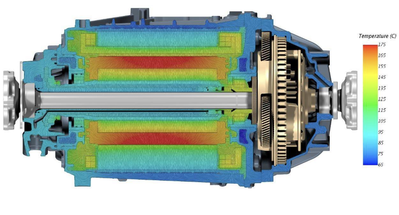 e-tron s drivetrain with electric motors