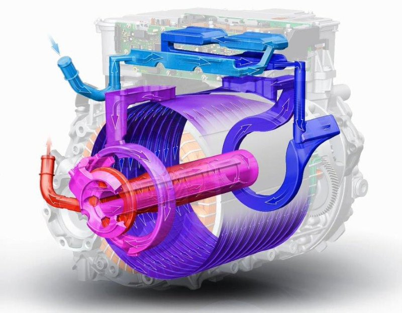 e-tron s drivetrain with electric motors