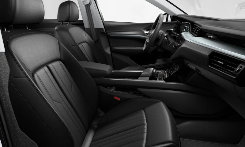 Standardseter i sort skinn