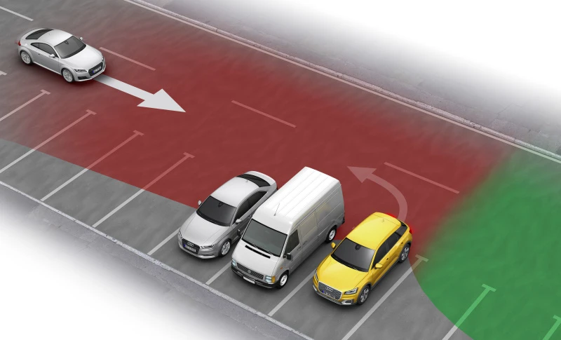 Cross traffic assist rear Cross traffic assist rear