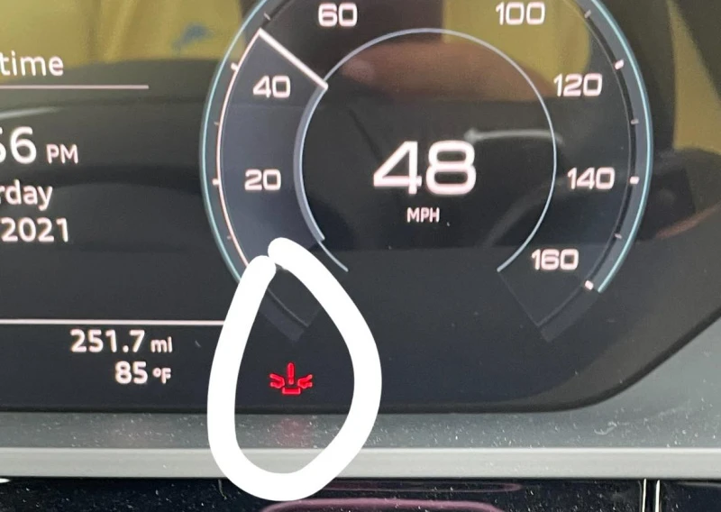 Et vanlig syn for Audi-sjåfører som får dem til å undre seg