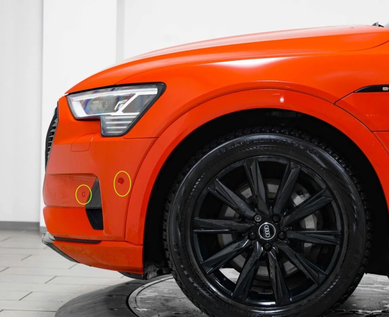 Parking system plus indication in mmi