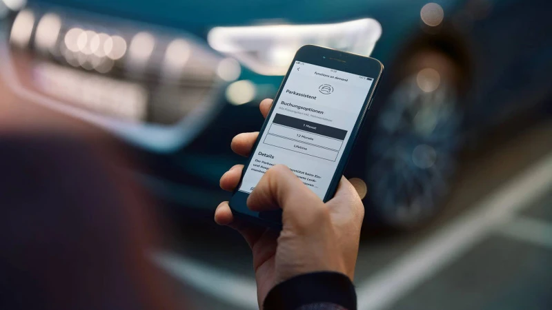 Function on demand from myAudi app