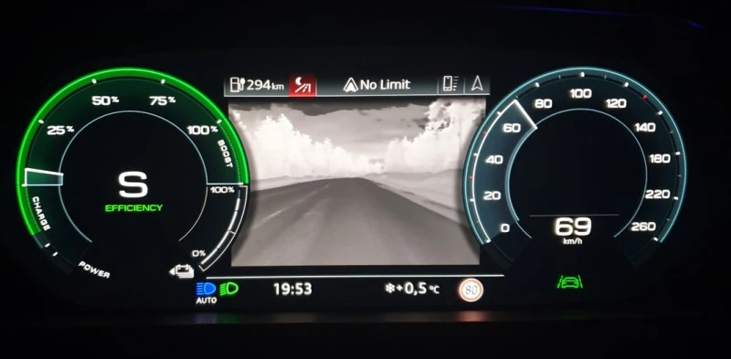 Virtual Cockpit standardmodus - Nightvision Virtual Cockpit standardmodus - Nightvision