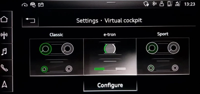 Virtuelle cockpit-moduser Virtuelle cockpit-moduser