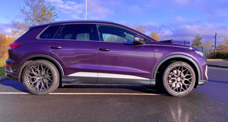 21 x 9.5 Vossen HF2 with 255/40 Tires