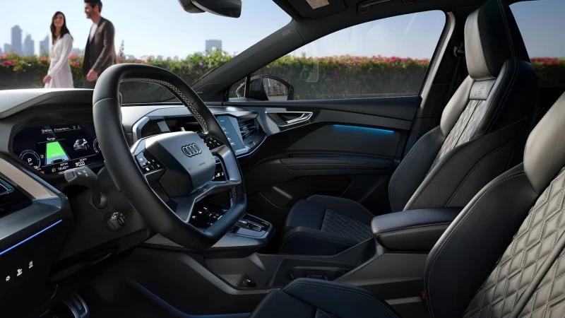 Audi Q4 e-tron interiør Audi Q4 e-tron interiør