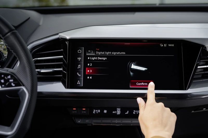 Signaturvalg gjøres i MMI