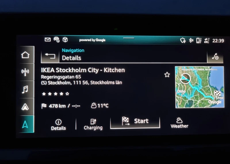 Trinn 2: Velge riktig søkeresultat og trykke start