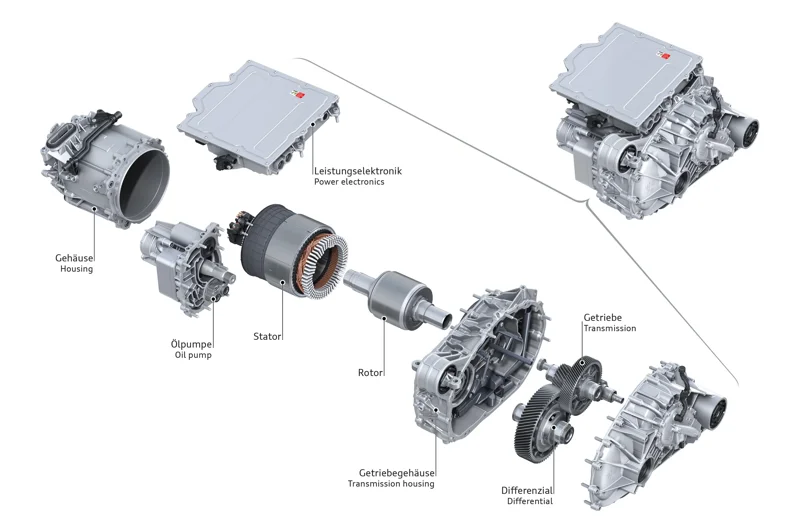 Audi Q6 ASM frontmotor