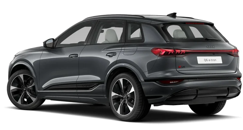 Audi Q6 e-tron in  Daytona gray