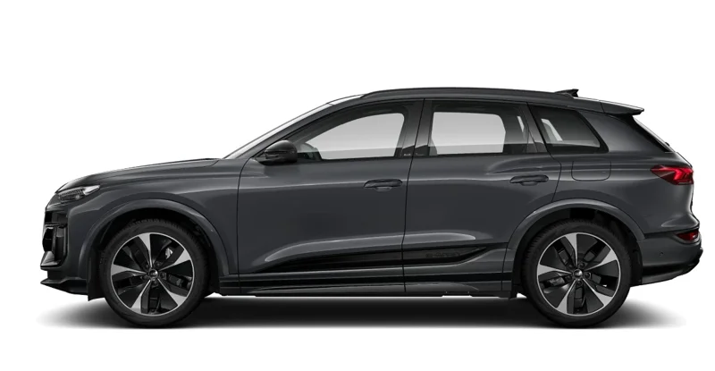 Audi Q6 e-tron in magnet gray