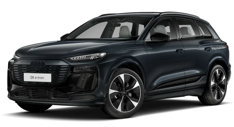 Audi Q6 e-tron in manhatten grey