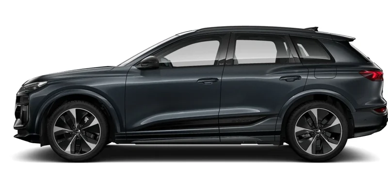 Audi Q6 e-tron in manhatten grey