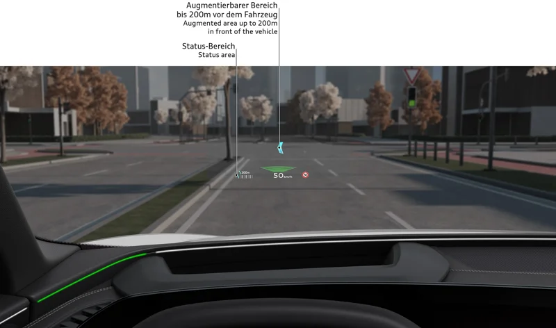 Audi Q6 e-tron lights