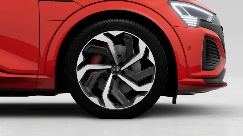 21 inch 9.5J 10-spoke rotor gloss Anthracite black