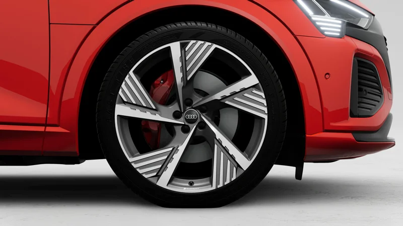 22 inch x 9.5J '5-spoke structured'