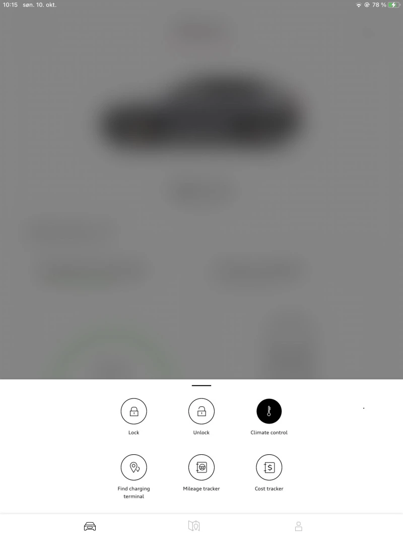 Du har også en rask start fra bunnmenyen