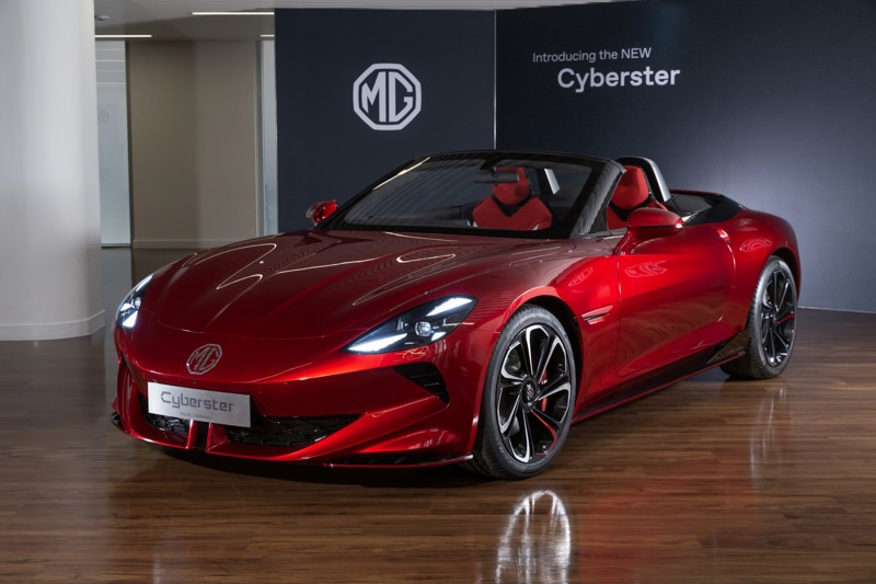 MG Cyberster convertible
