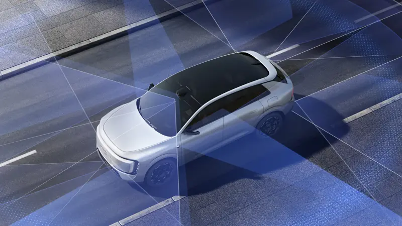 AUDI E7X sensorsystem AUDI E7X sensorsystem