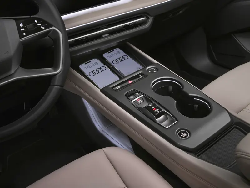 Audi Q4 e-tron interiørdetaljer MY2027