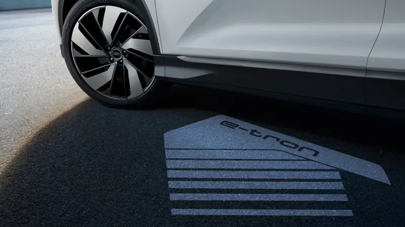 Audi Q5 e-tron interiørdetaljer