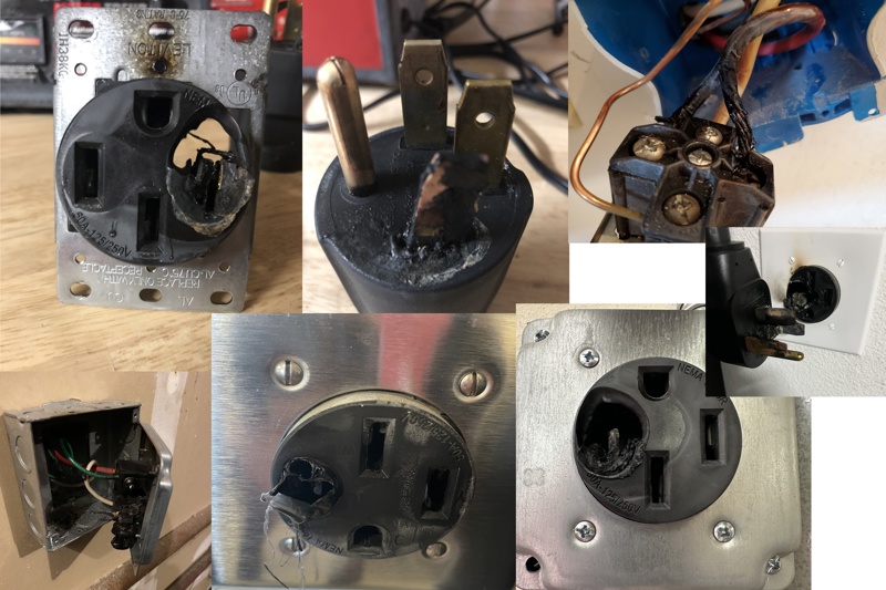 Examples from owners that experienced overheated plugged solutions