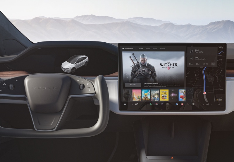 Tesla Model X Infotainmentsystem