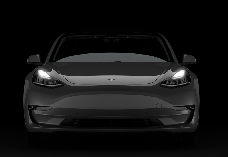 Phares Tesla Model 3