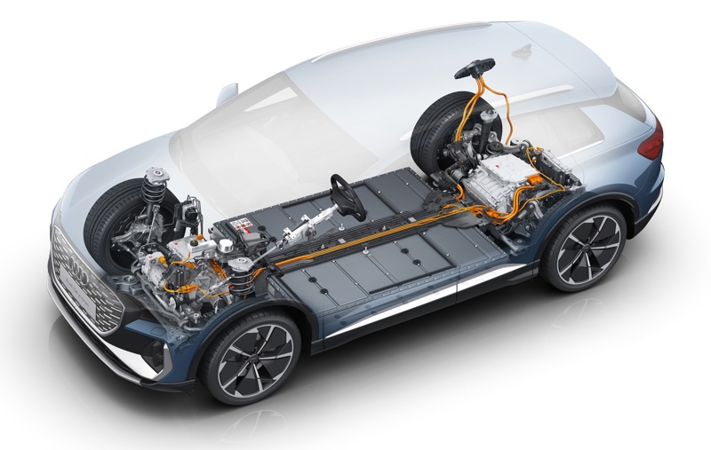 Audi Q4 e-tron med MEB dedikerad EV-plattform