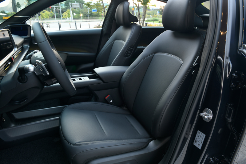 Hyundai Ioniq 6 leatherette upholstering