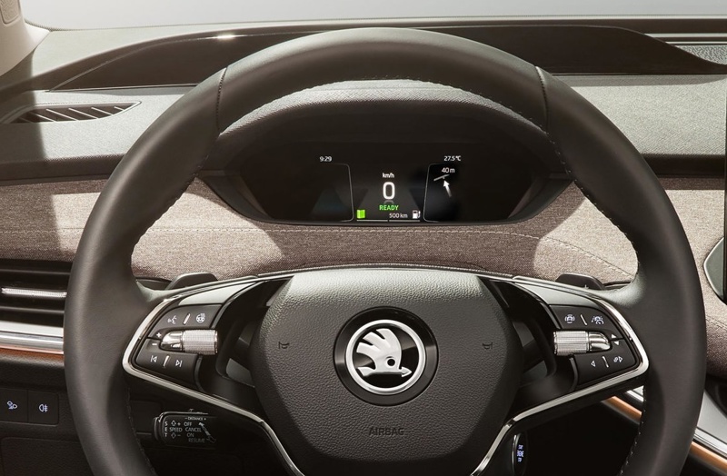 Skoda Enyaq Digitales Instrument